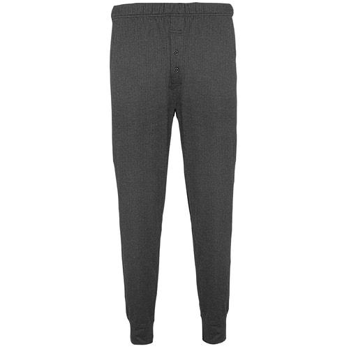 Bigdude Lange Thermo Unterhose Grau